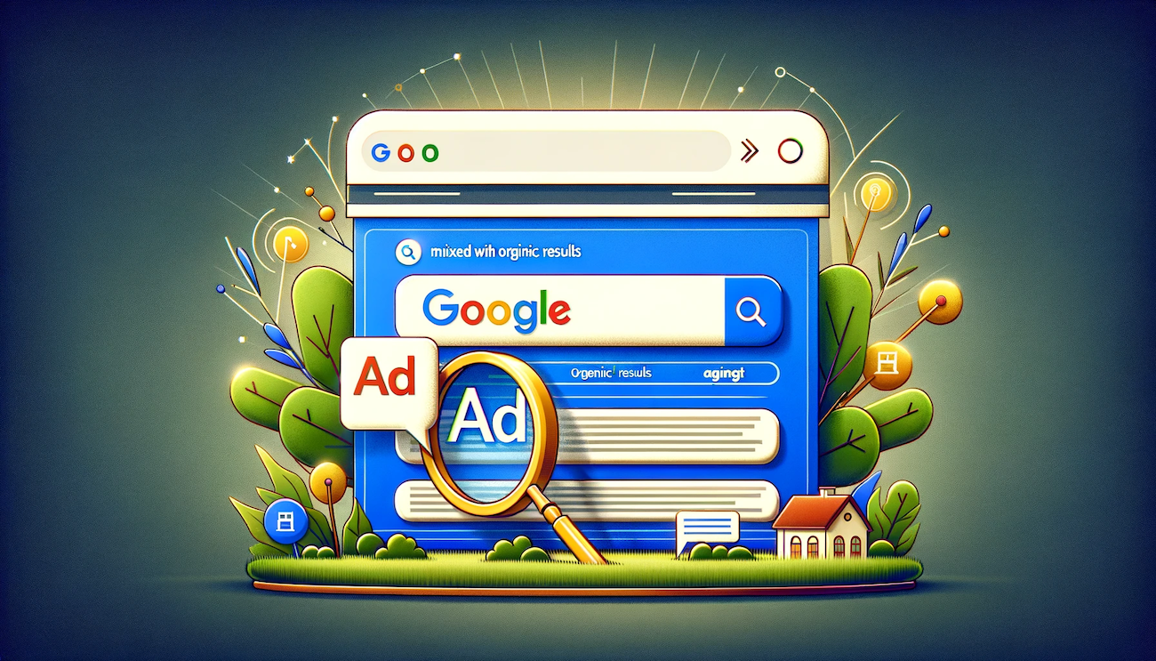 Google Ads Are Now Mixed with Organic Results copy